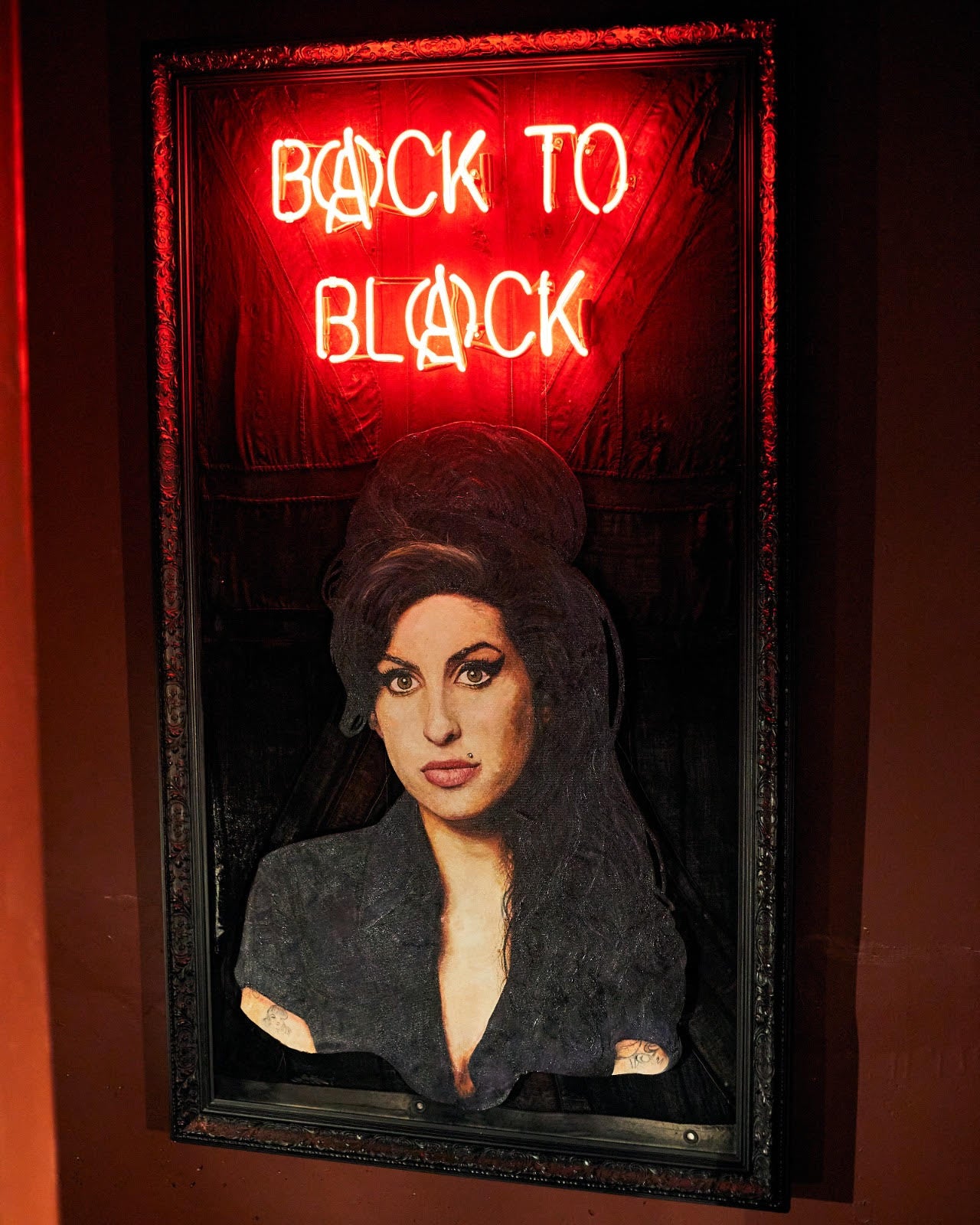 Amy Winehouse - Back To Black, by Illuminati Neon